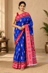 Handloom Ikkat saree