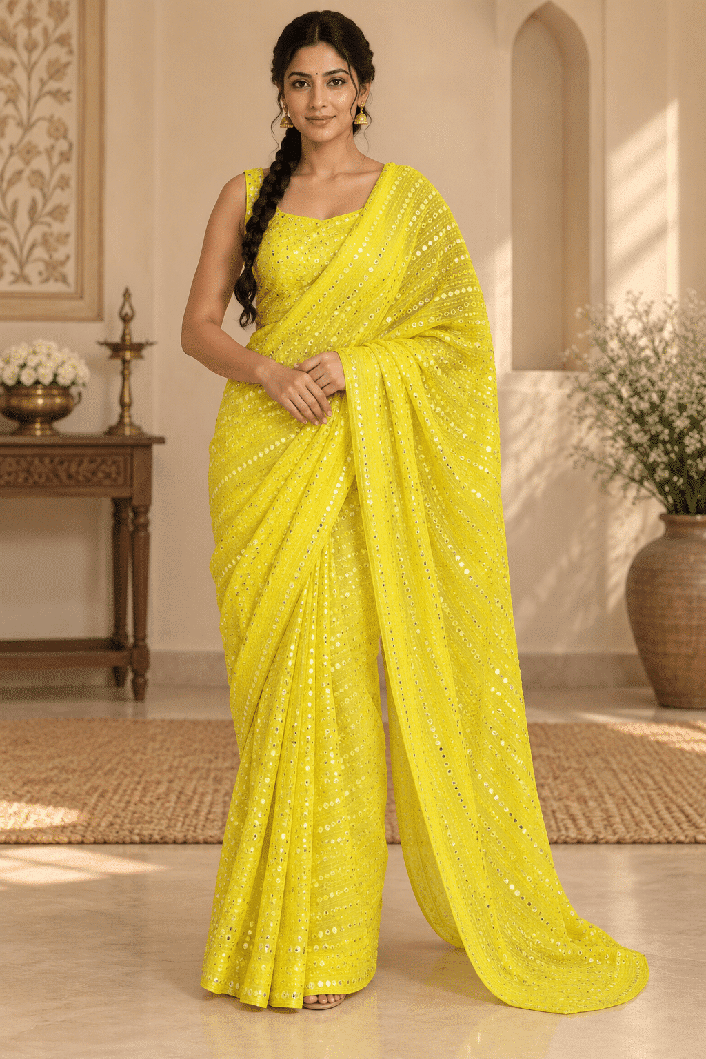 Sunshine saree